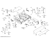 Схема №4 DB4565MW Insight с изображением Корзина для посуды для электропосудомоечной машины Bosch 00662962