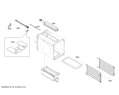 Схема №9 PGR364GLZS с изображением Вентиляционный канал для плиты (духовки) Bosch 00143420