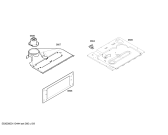 Схема №7 HBN43M551A с изображением Решетка для плиты (духовки) Bosch 00445364
