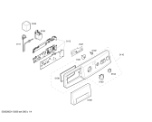 Схема №3 WXS1066IT SIWAMAT XS1066 с изображением Панель управления для стиралки Siemens 00441020