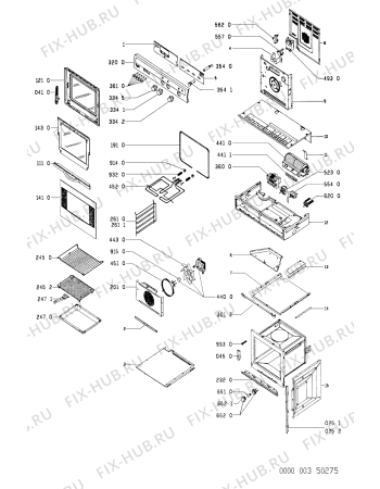 Схема №1 AKP519AV (F092480) с изображением Тэн для плиты (духовки) Indesit C00339899