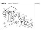 Схема №1 WM54460FG SIWAMAT XL544 с изображением Инструкция по установке и эксплуатации для стиральной машины Siemens 00524611