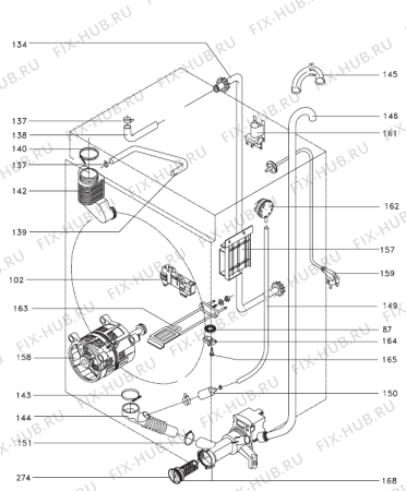 Схема №3 WDI63113HK (357621, LS6E) с изображением Покрытие для стиралки Gorenje 385986