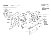 Схема №3 SN7714 с изображением Панель для посудомойки Siemens 00116529