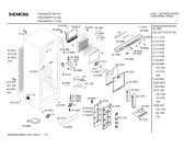 Схема №2 KS32U622FF с изображением Дверь для холодильной камеры Siemens 00241774