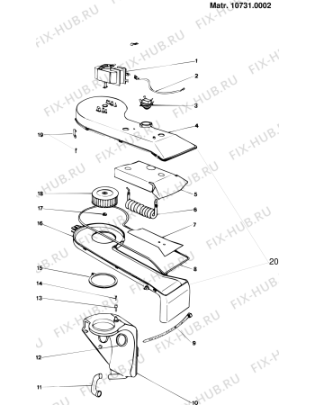 Взрыв-схема стиральной машины Indesit WDN896XWEOLD (F012100) - Схема узла