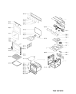 Схема №1 BLVM 8100/PT с изображением Ручка двери Whirlpool 481010590993