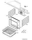 Схема №3 BE2013221M с изображением Панель для духового шкафа Aeg 3578808408