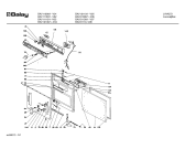 Схема №1 BAV12100/1 BAV1210 с изображением Планка для электропосудомоечной машины Bosch 00205974