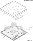 Схема №1 PVT604QIX (F024009) с изображением Всякое для электропечи Indesit C00139403