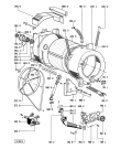 Схема №2 AWM 258/1 AWM 258 с изображением Бак (полубак) для стиралки Whirlpool 481941818315