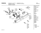 Схема №2 HB37060 с изображением Панель управления для духового шкафа Siemens 00296267