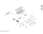 Схема №2 VVH21A3150 с изображением Панель управления для электропечи Bosch 00749466