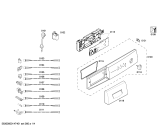 Схема №1 WAE20060UC с изображением Панель управления для стиральной машины Bosch 00678130