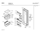 Схема №2 KSK4020SD с изображением Кронштейн для холодильника Bosch 00354297