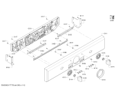 Схема №6 WD30JS с изображением Панель для плиты (духовки) Bosch 00741800
