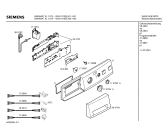 Схема №3 WXL1072EE SIWAMAT XL1072 с изображением Панель управления для стиральной машины Siemens 00432543