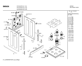 Схема №2 HSV495AEU, Bosch с изображением Планка для плиты (духовки) Bosch 00439644