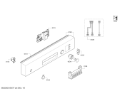 Схема №4 SMU50E35AU с изображением Панель управления для электропосудомоечной машины Bosch 00705375