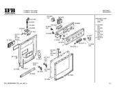 Схема №4 V1209 с изображением Крышка для посудомойки Bosch 00288461