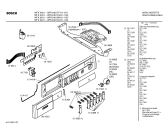 Схема №1 WFK2801SN WFK2801 с изображением Вставка для ручки для стиралки Bosch 00264518