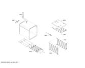 Схема №4 PRD486NLHC с изображением Панель управления для плиты (духовки) Bosch 00713793