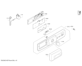 Схема №4 CWF14E24 с изображением Панель управления для стиральной машины Bosch 00747666