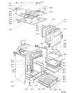 Схема №1 SGN 4652 WS с изображением Фиксатор для плиты (духовки) Whirlpool 481940479239