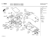 Схема №2 BBS2432AU ALPHA 24 с изображением Верхняя часть корпуса для пылесоса Bosch 00272754