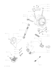 Схема №1 FSCR 80411 с изображением Проводка для стиральной машины Whirlpool 481010556479