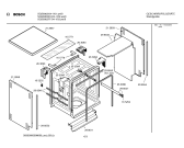 Схема №6 B1ESN1601B с изображением Передняя панель для посудомойки Bosch 00298519