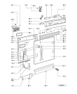 Схема №1 GSI 4953 TK-BR с изображением Обшивка для электропосудомоечной машины Whirlpool 481245379842