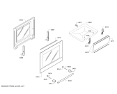 Схема №4 HGV52D153T Bosch с изображением Ручка выбора температуры для электропечи Bosch 00630923