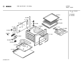 Схема №3 HSN102KEU с изображением Инструкция по эксплуатации для плиты (духовки) Bosch 00580154