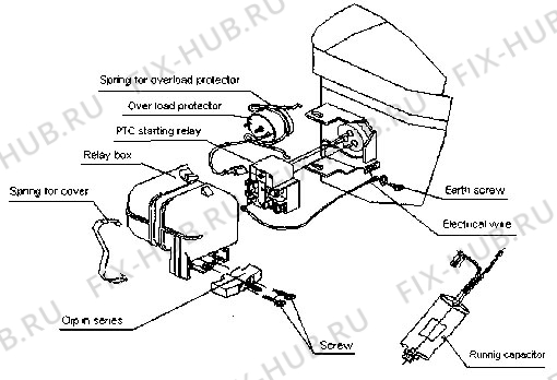 Большое фото - Запчасть для холодильника Electrolux 4055130779 в гипермаркете Fix-Hub