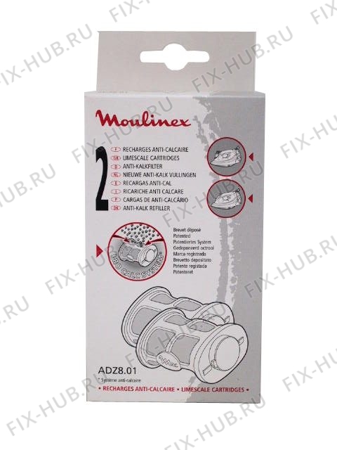 Большое фото - Микрофильтр для утюга (парогенератора) Moulinex ADZ801 в гипермаркете Fix-Hub