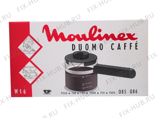 Большое фото - Емкость для кофеварки (кофемашины) Moulinex AW1601 в гипермаркете Fix-Hub
