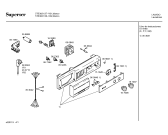 Схема №3 5TS3021 SUPERSER 5TS610 NATURAL WASH с изображением Панель управления для стиральной машины Bosch 00353021