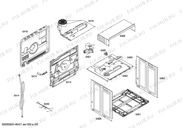 Взрыв-схема плиты (духовки) Bosch HBA43S461E Horno.BO.2d.B4.E0_CIF.pt_bsc.negro - Схема узла 04