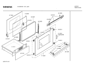 Схема №2 HL54025 с изображением Фронтальное стекло для плиты (духовки) Siemens 00472807