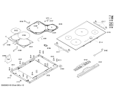 Схема №2 T43T85N0 NE.4I.80.TOP.28S.X.BASIC с изображением Стеклокерамика для плиты (духовки) Bosch 00682043