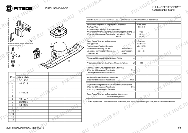 Схема №2 P1KCU3301S с изображением Панель для холодильника Bosch 00362422