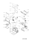 Схема №1 AO Y54 C IX с изображением Обшивка для плиты (духовки) Whirlpool 481010413969