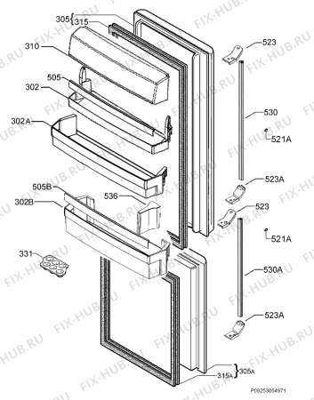 Схема №1 S63600CMM1 с изображением Микромодуль для холодильной камеры Aeg 973925033896011