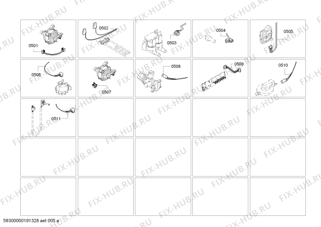 Схема №5 WAN28271EX TitanEdition с изображением Панель управления для стиралки Bosch 11023481