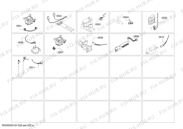 Схема №4 WM12N140OE с изображением Панель управления для стиралки Siemens 11012425