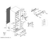 Схема №3 KG32U193GB с изображением Дверь морозильной камеры для холодильника Siemens 00245294