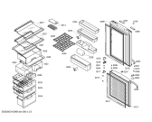 Схема №2 KGX28M40TI с изображением Выдвижной ящик для холодильника Bosch 00440297