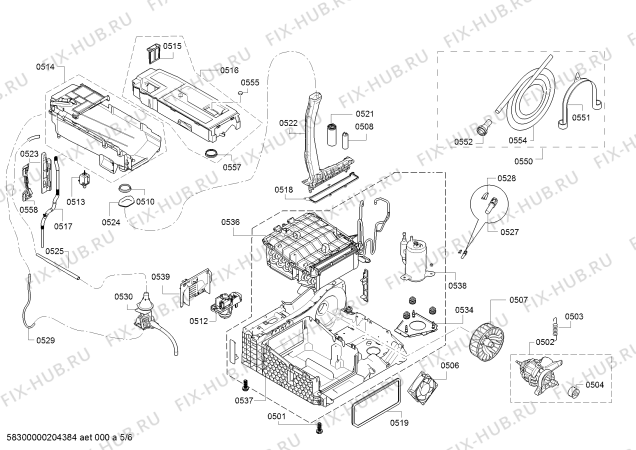 Схема №2 WT7WH46STR iSensoric selfCleaning condenser с изображением Люк для сушилки Bosch 11022439