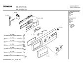 Схема №4 WXL1262FG Siwamat XL1262 с изображением Панель управления для стиральной машины Siemens 00439275